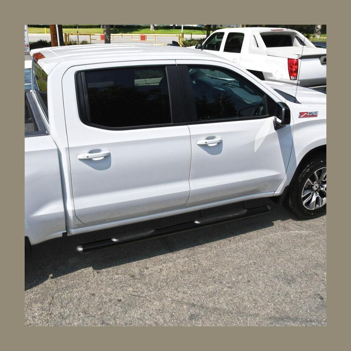Westin Westin Premier 4 Oval Nerf Step Bars - 85 in - Black, installed