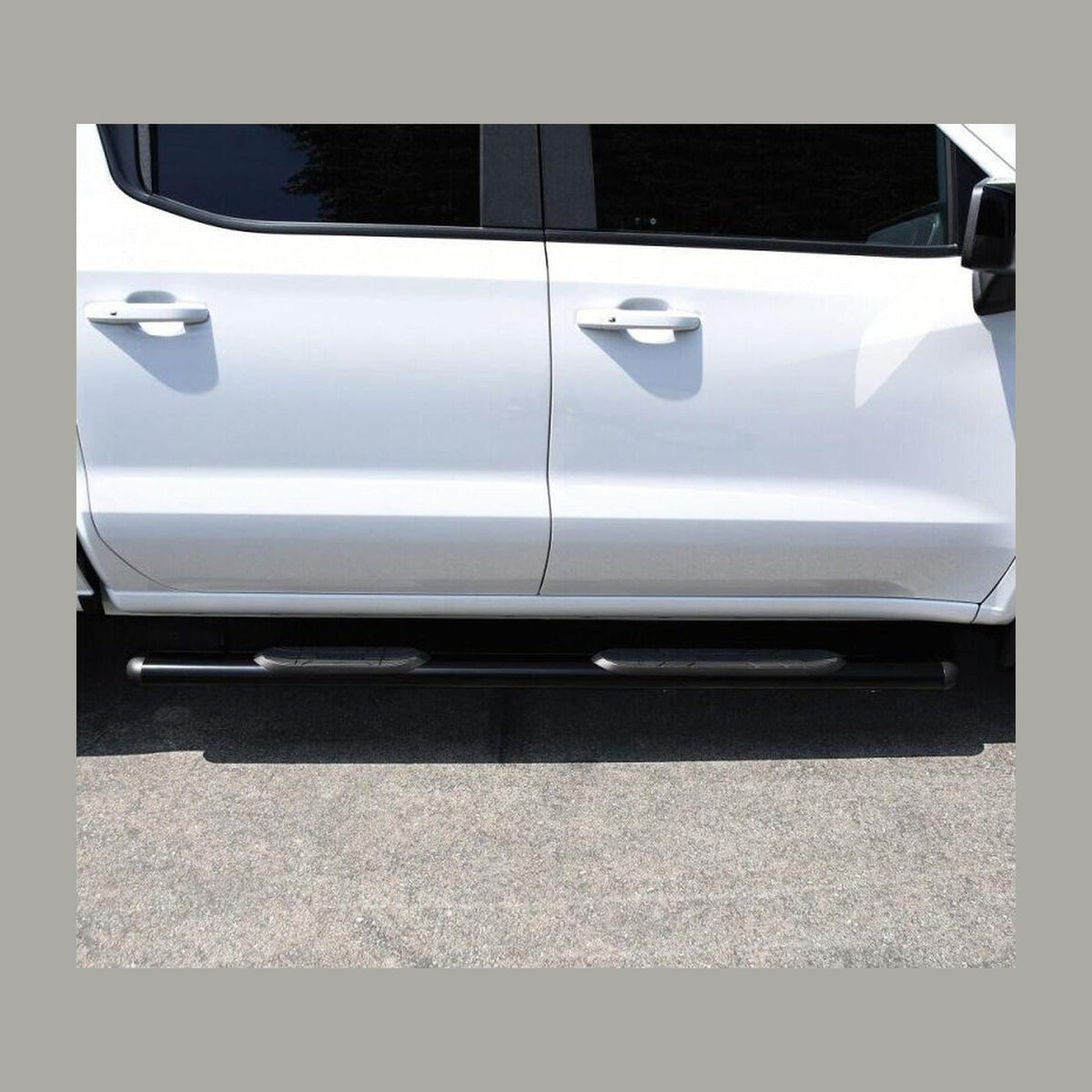 Westin Westin Premier 4 Oval Nerf Step Bars - 85 in - Black, installed