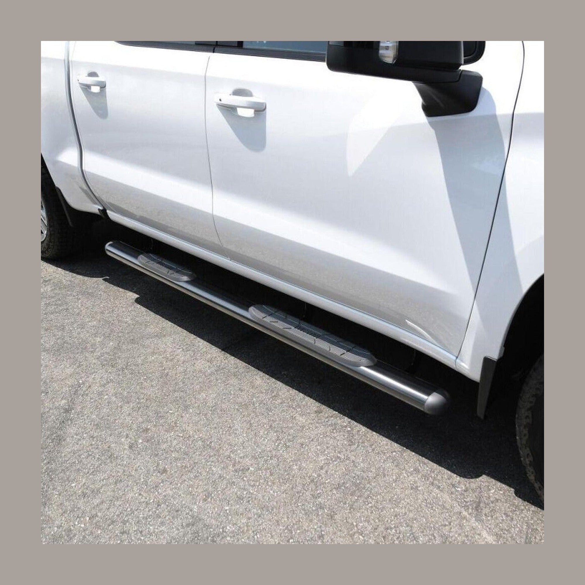 Westin Westin Premier 4 Oval Nerf Step Bars - 85 in - Black, installed