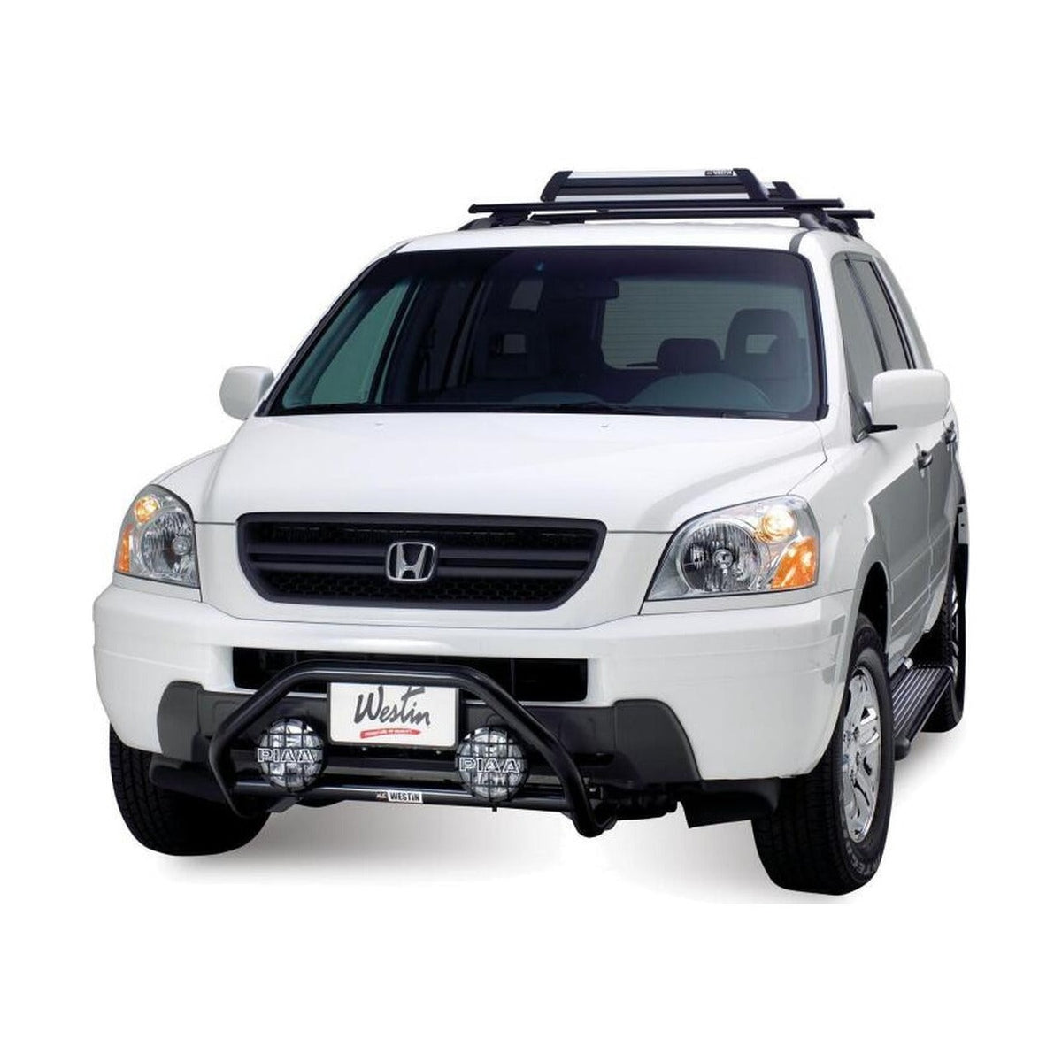 Westin Westin Sure-Grip Aluminum Running Boards 69 in - Black, installed