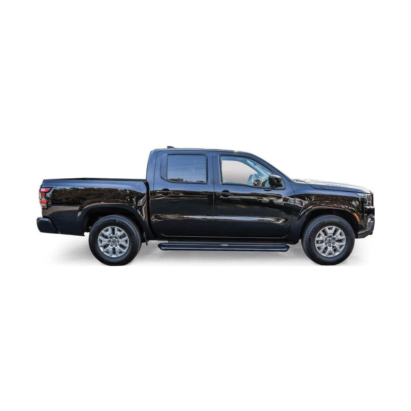 Westin Westin Sure-Grip Aluminum Running Boards 79 in - Black, installed