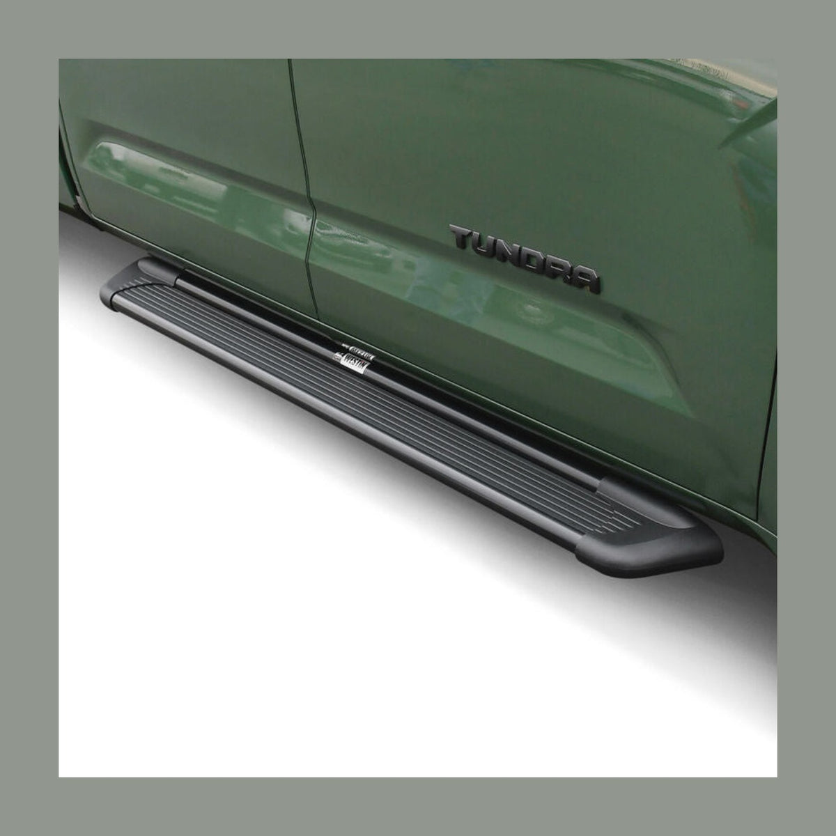 Westin Westin Sure-Grip Aluminum Running Boards 93 in - Black, installed