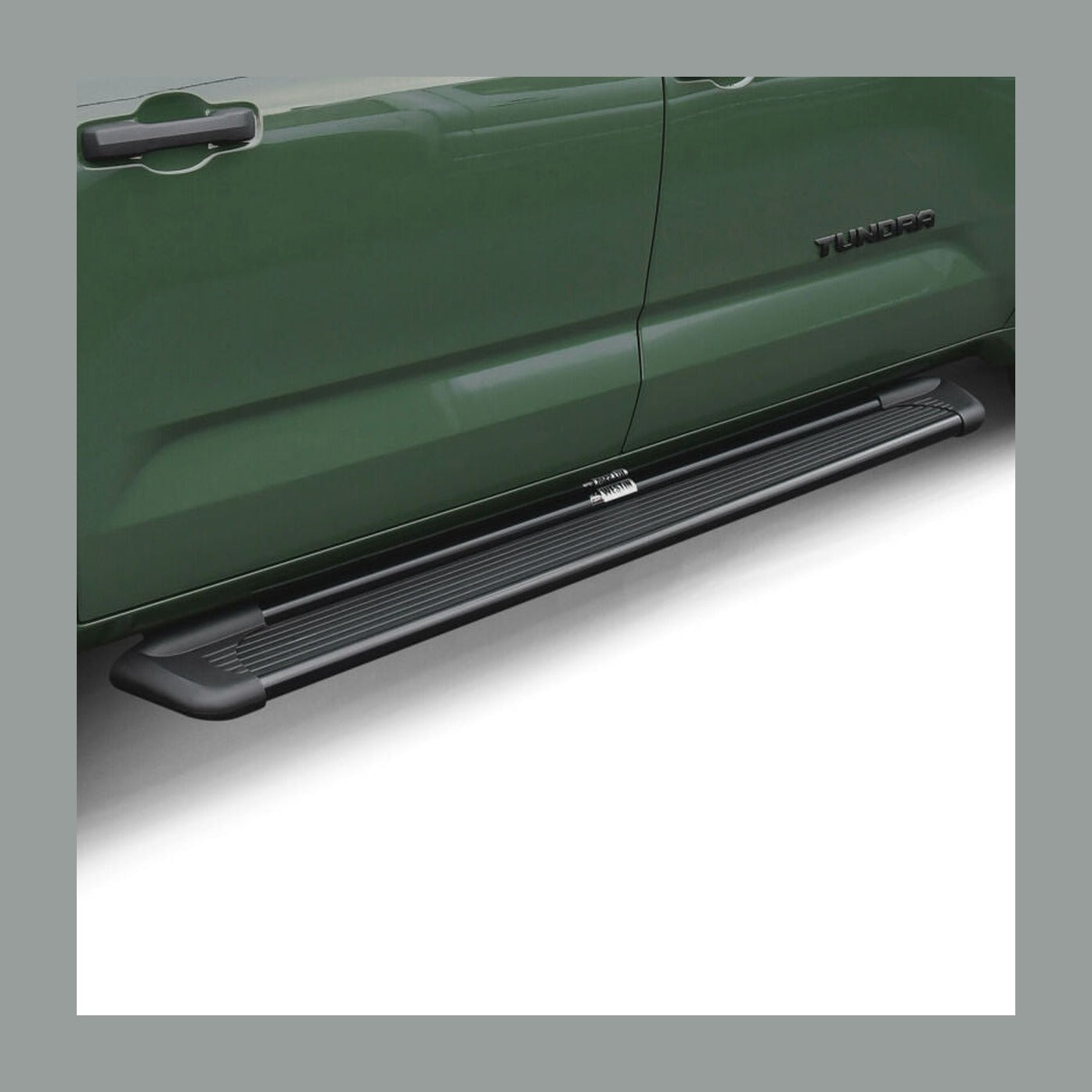 Westin Westin Sure-Grip Aluminum Running Boards 93 in - Black, installed