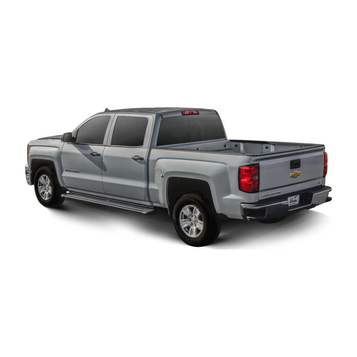 Westin Westin Sure-Grip Aluminum Running Boards 93 in - Black, installed