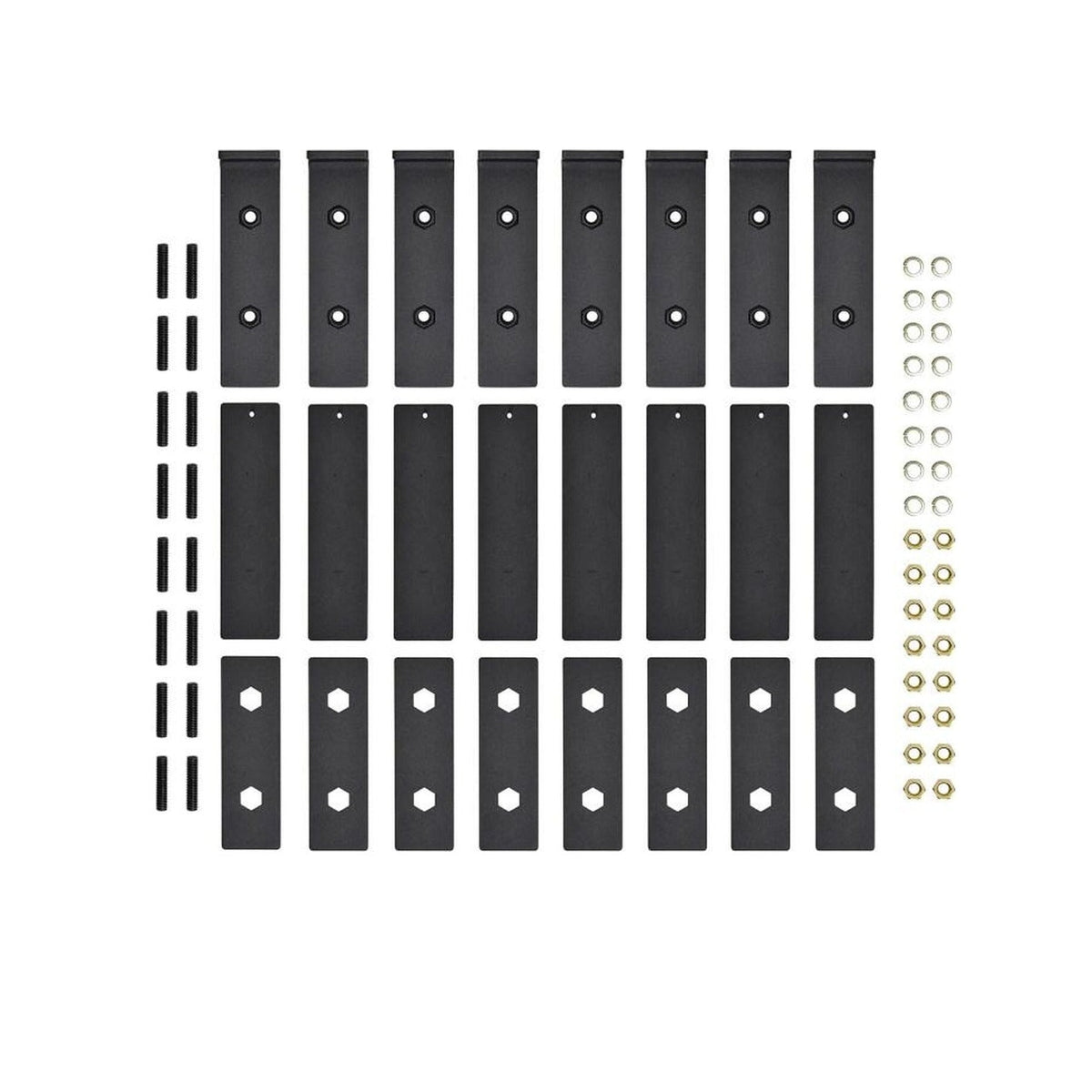 Westin Westin Grate Steps Running Boards 90 in - Textured Black