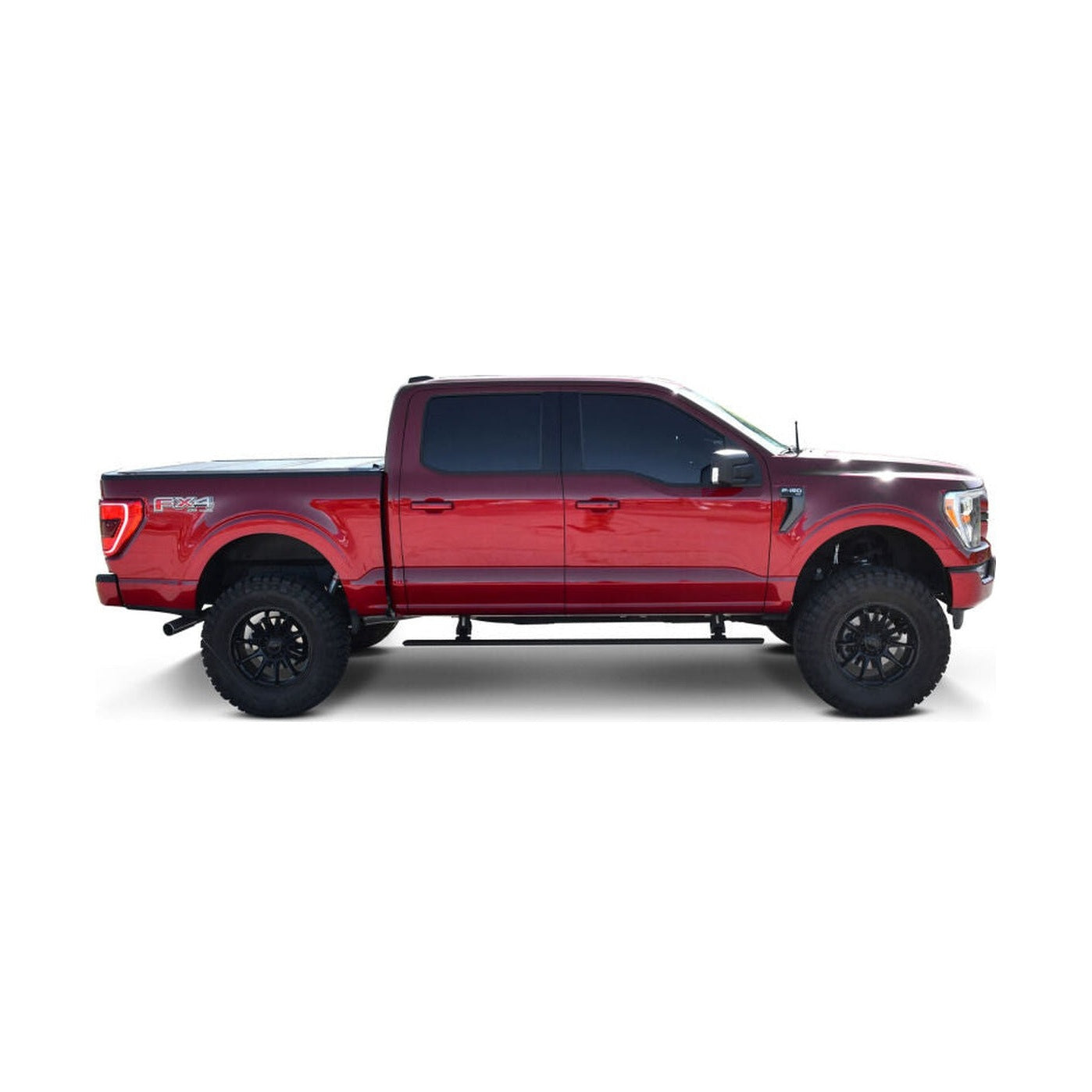 Westin Westin 15-25 Ford F-150 SuperCrew / 17-25 F-250/350 CrewCab Pro-e Running Boards - Tex. Blk, installed