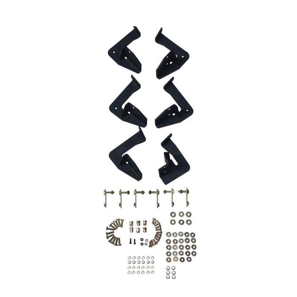 Westin Westin/HDX 17-18 Ford F-150 SuperCrew Drop Nerf Step Bars - Textured Black