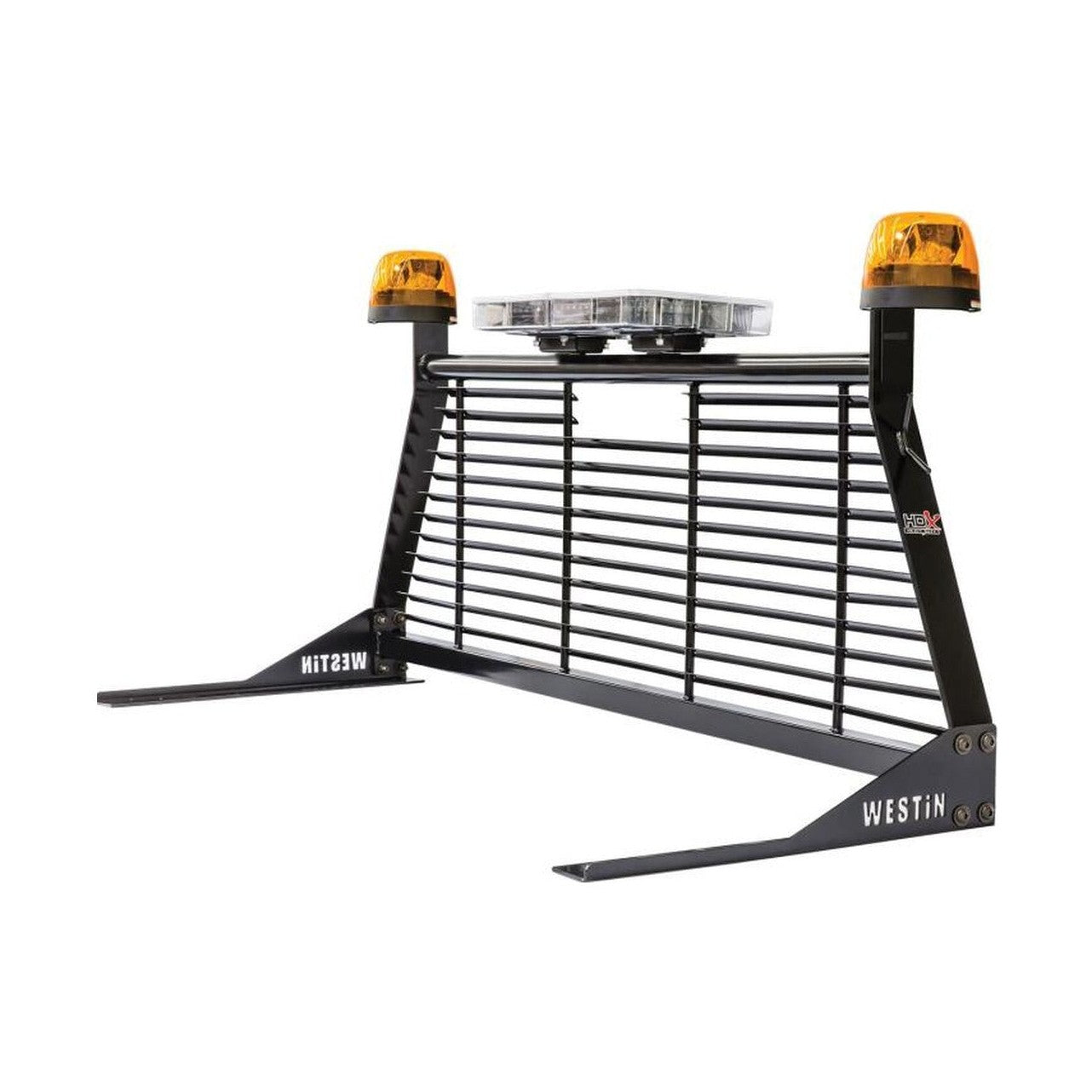 Westin Westin 1999-2018 Chevrolet/Ford/GMC/Toyota Silverado/Sierra 1500/2500/3500 HD Headache Rack - Black