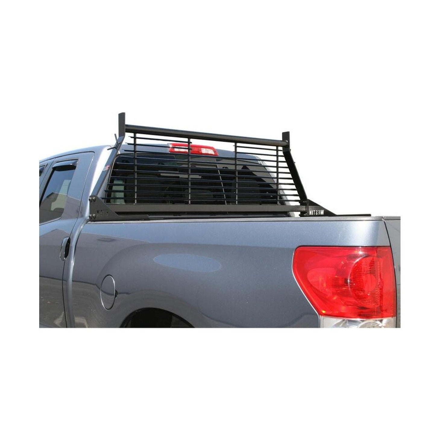 Westin Westin 1999-2018 Chevrolet/Ford/GMC/Toyota Silverado/Sierra 1500/2500/3500 HD Headache Rack - Black, installed
