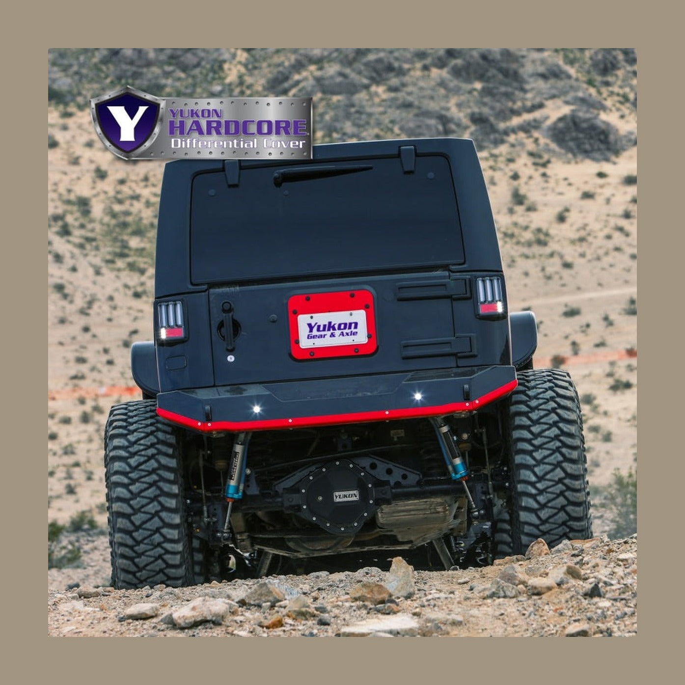 Yukon Gear & Axle Yukon Gear 97-17 Ford E150 9.75in Rear Differentials Hardcore Cover, installed