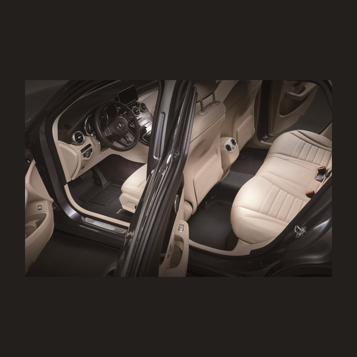 3D MAXpider 3D MAXpider 15-26 Ford Mustang Kagu Black Full Set (2 EYELETS), installed