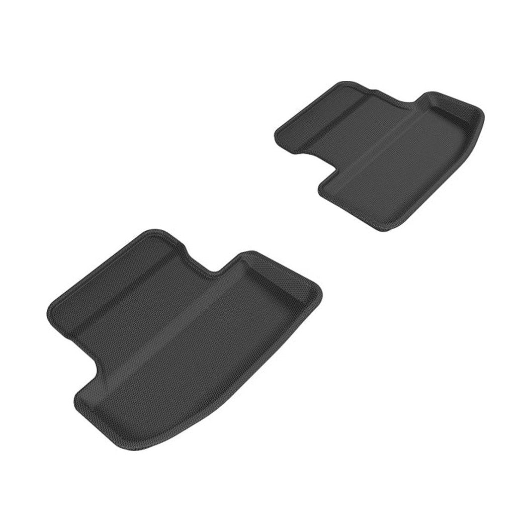 3D MAXpider 3D MAXpider 2015-2020 Ford Mustang Kagu 2nd Row Floormats - Black