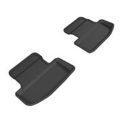 3D MAXpider 3D MAXpider 2015-2020 Ford Mustang Kagu 2nd Row Floormats - Black