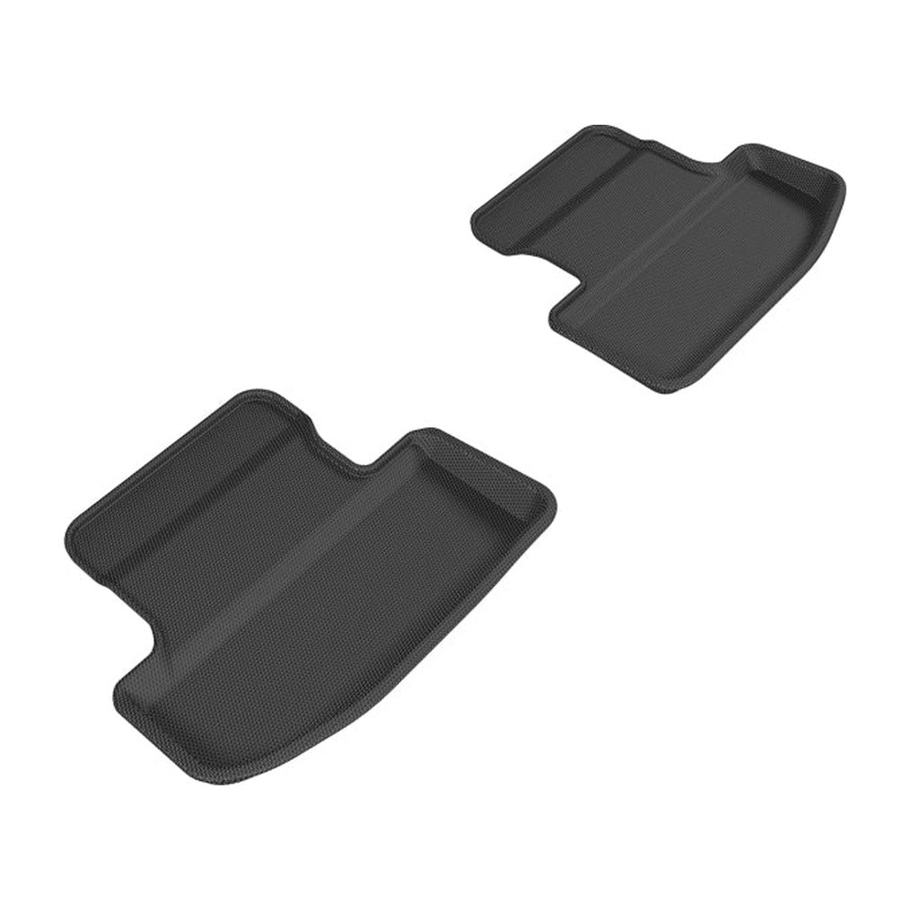 3D MAXpider 3D MAXpider 2015-2020 Ford Mustang Kagu 2nd Row Floormats - Black