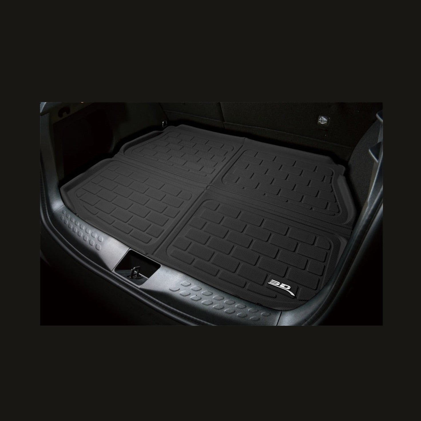 3D MAXpider 3D MAXpider 15-23 Ford Mustang Kagu Cargo Liner - Black, installed