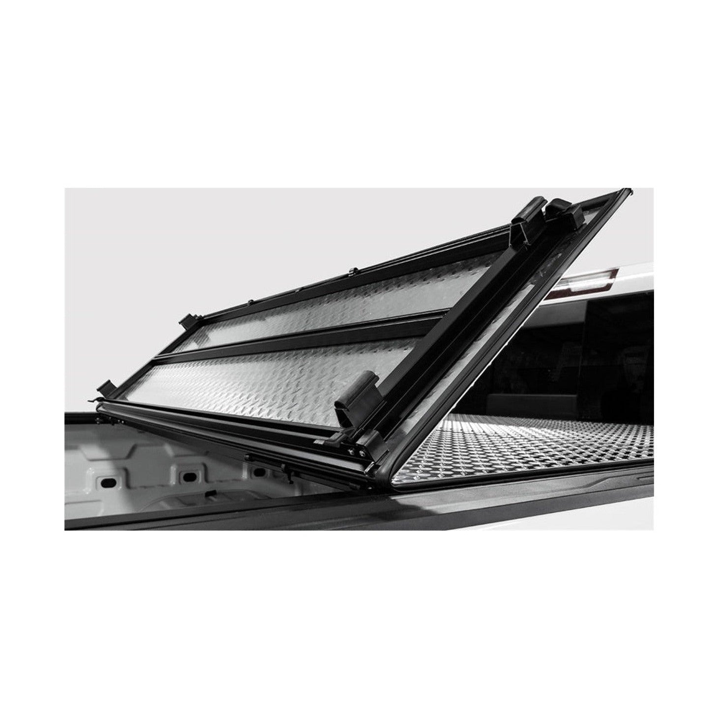 Access Access LOMAX Tri-Fold Cover Black Urethane Finish 04+ Ford F-150 - 5ft 6in Bed, installed