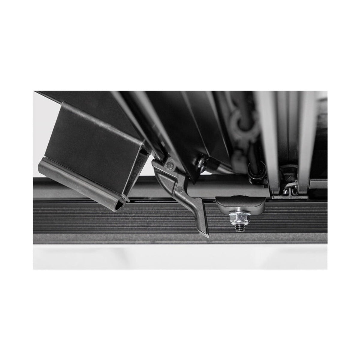 Access Access LOMAX Tri-Fold Cover Black Urethane Finish 04+ Ford F-150 - 5ft 6in Bed, installed