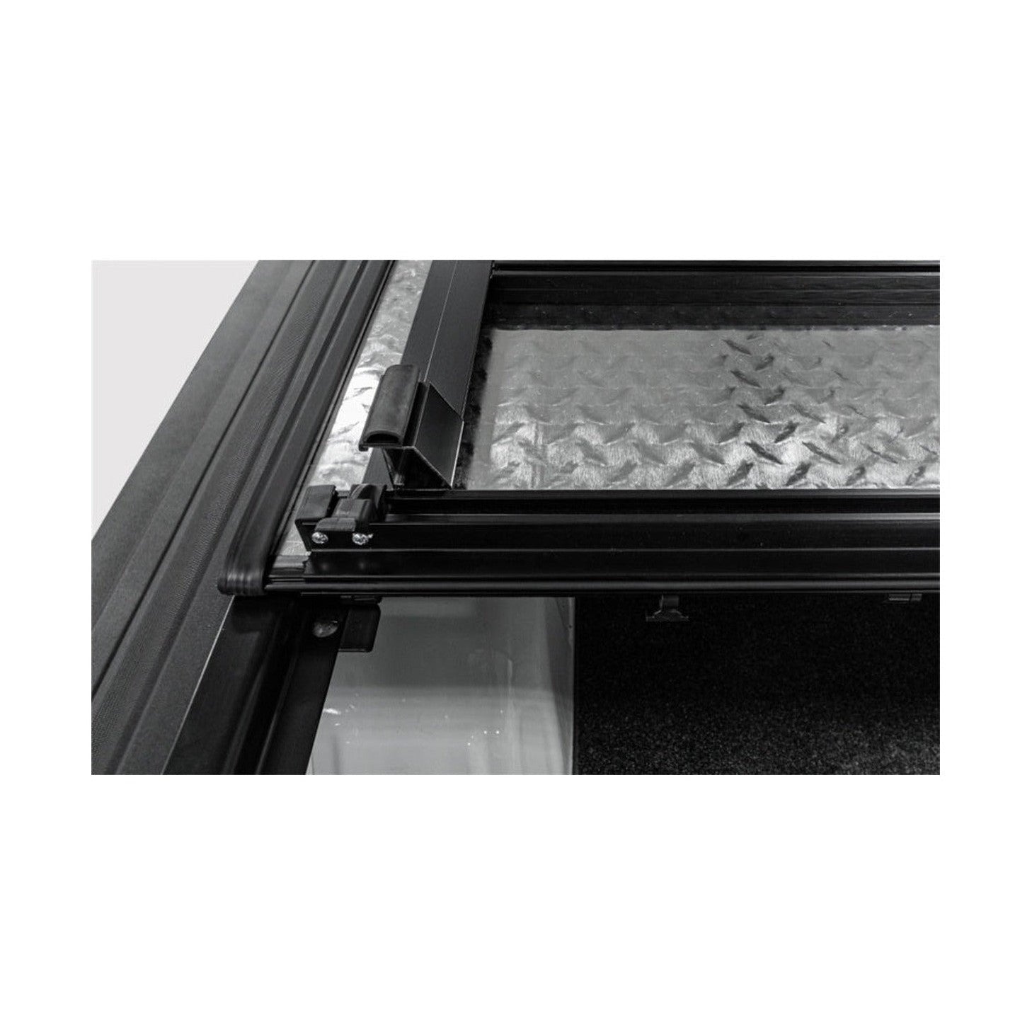 Access Access LOMAX Tri-Fold Cover Black Urethane Finish 04+ Ford F-150 - 5ft 6in Bed, installed