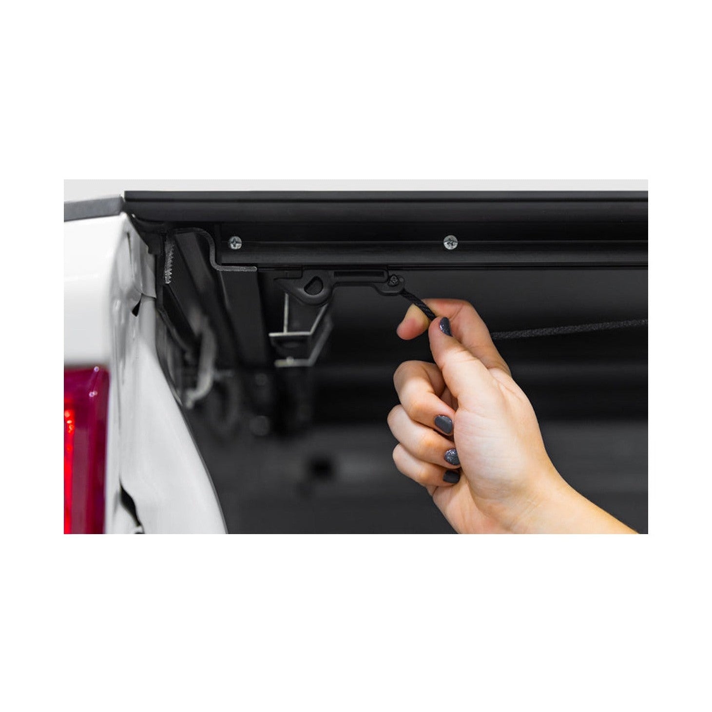 Access Access LOMAX Tri-Fold Cover Black Urethane Finish 04+ Ford F-150 - 5ft 6in Bed