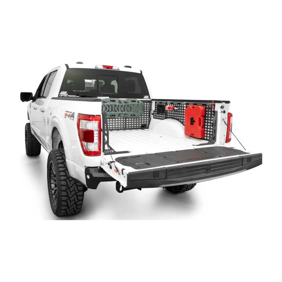 Addictive Desert Designs Addictive Desert Designs2021+ Ford F150 Bed Side Molle Panels - Passenger Side Full Set, installed