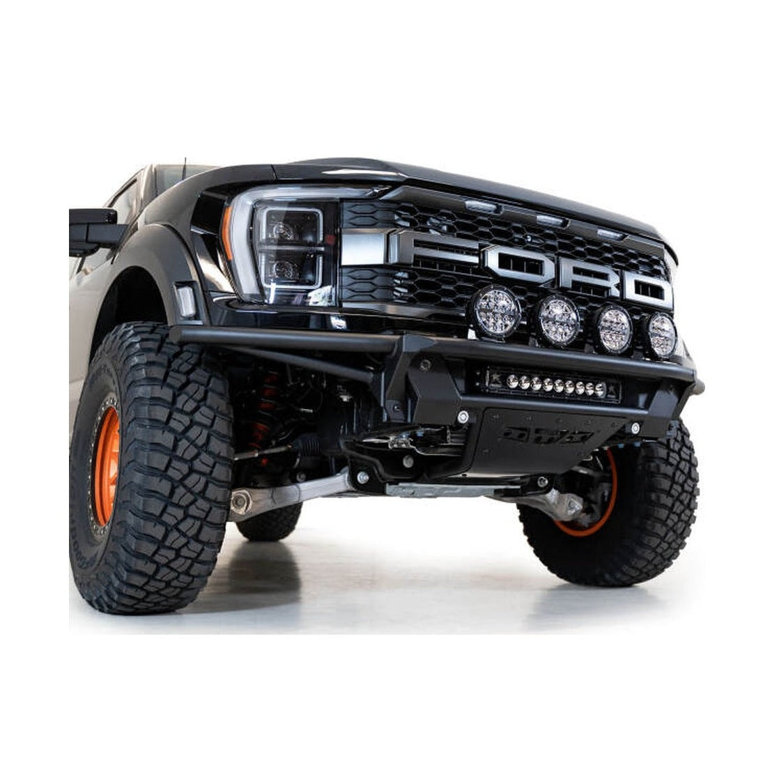 Addictive Desert Designs Addictive Desert Designs 21-22 Ford Raptor PRO Bolt-On Add-On Light Hoop (Req F218102070103)