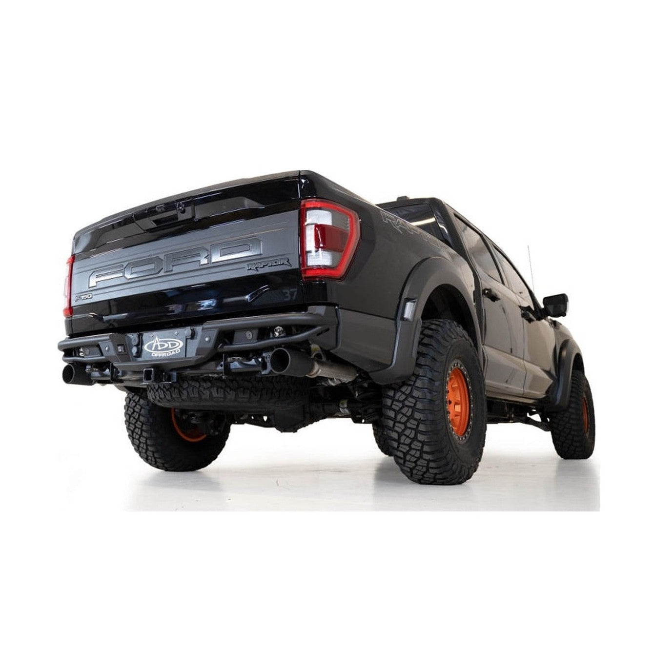 Addictive Desert Designs Addictive Desert Designs 21-22 Ford Raptor PRO Bolt-On Rear Bumper, installed