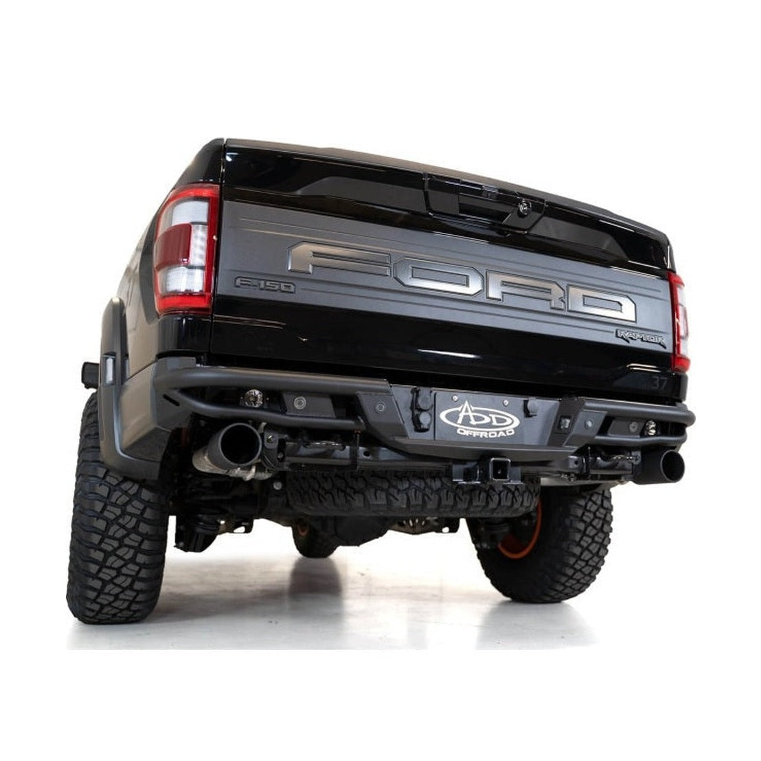 Addictive Desert Designs Addictive Desert Designs 21-22 Ford Raptor PRO Bolt-On Rear Bumper, installed