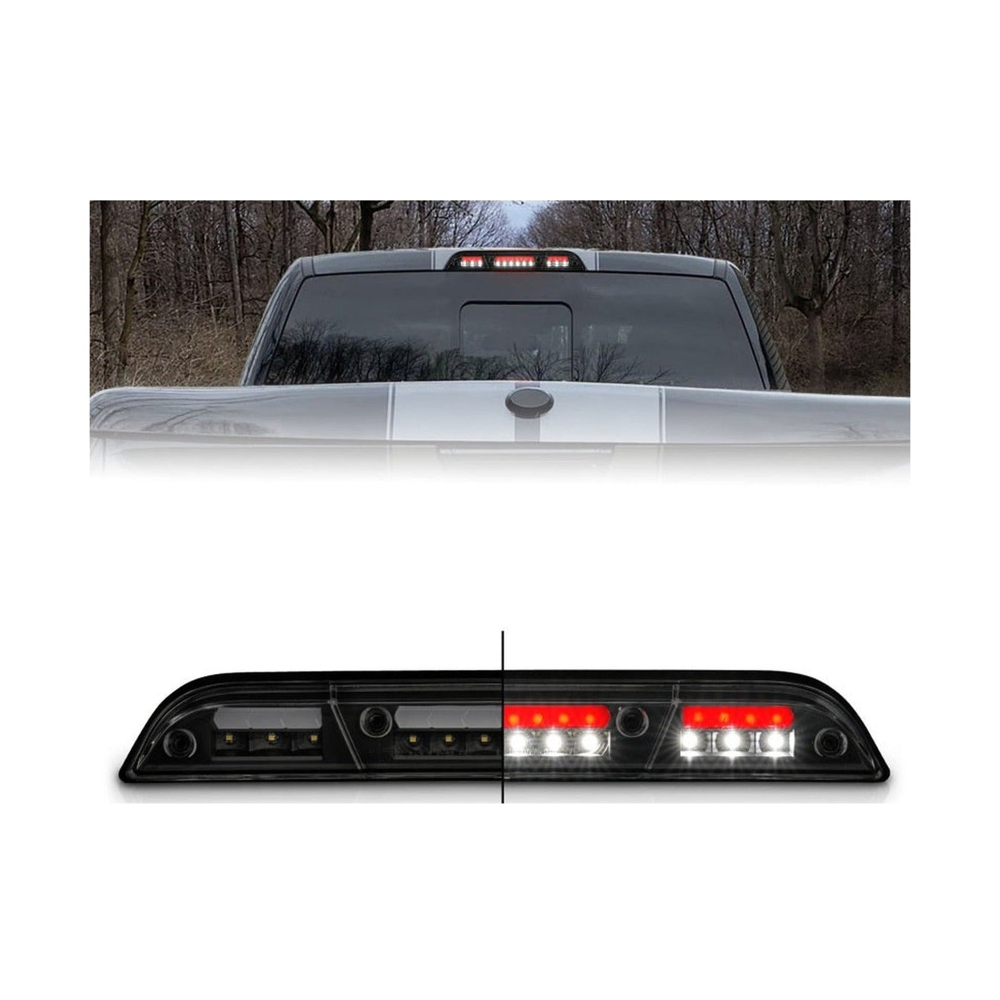 ANZO ANZO 15-20 Ford F-150 - F-450 LED Third Brake Light - Black Housing/Smoke Lens