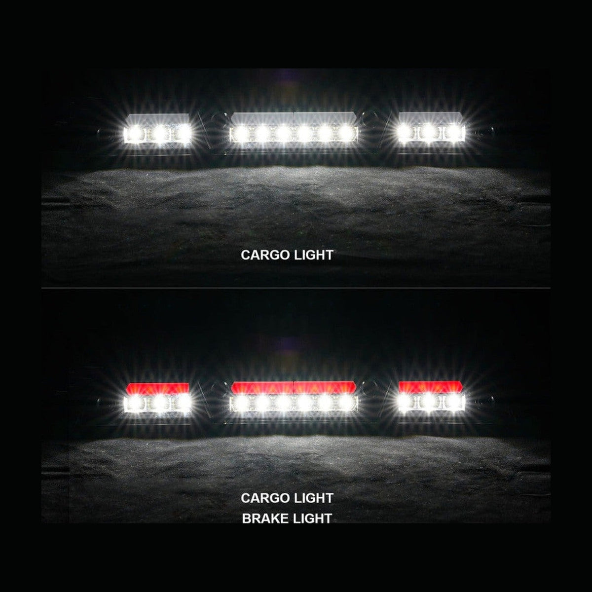 ANZO ANZO 15-20 Ford F-150 - F-450 LED Third Brake Light - Black Housing/Smoke Lens