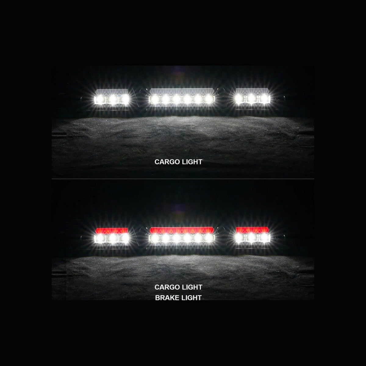 ANZO ANZO 15-20 Ford F-150 - F-450 LED Third Brake Light - Black Housing/Smoke Lens