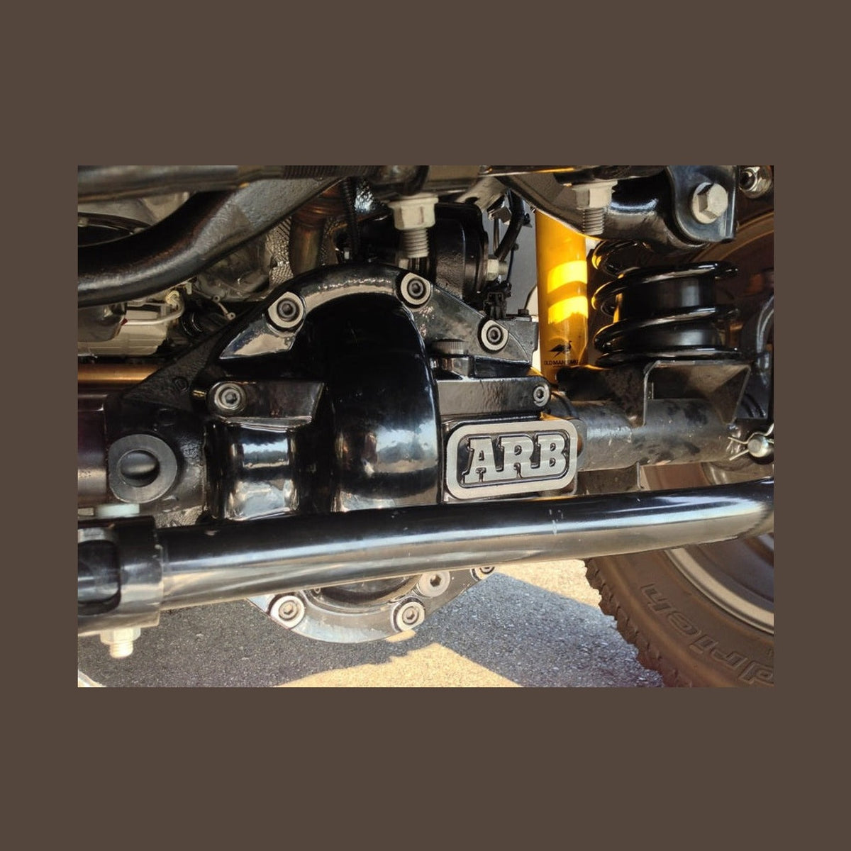 ARB ARB Diff Cover Blk Ford 8.8, installed