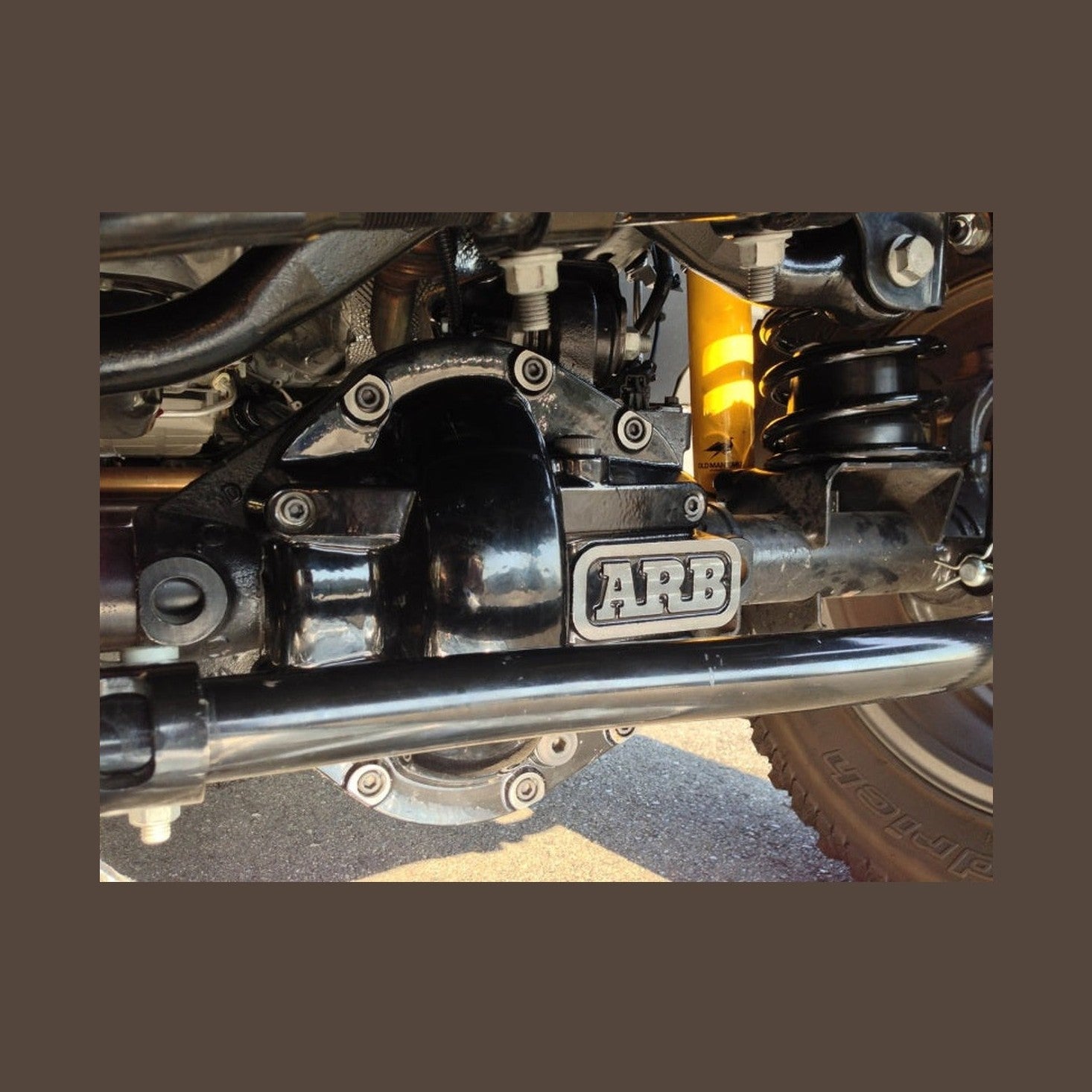 ARB ARB Diff Cover Blk Ford 8.8, installed