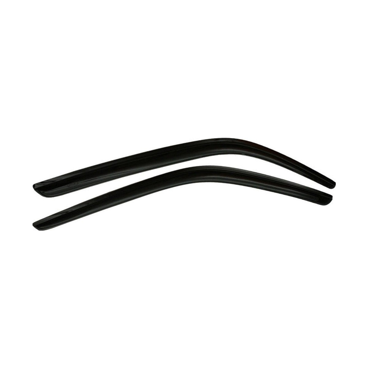 AVS AVS 15-18 Ford F-150 Standard Cab Ventvisor Outside Mount Window Deflectors 2pc - Smoke
