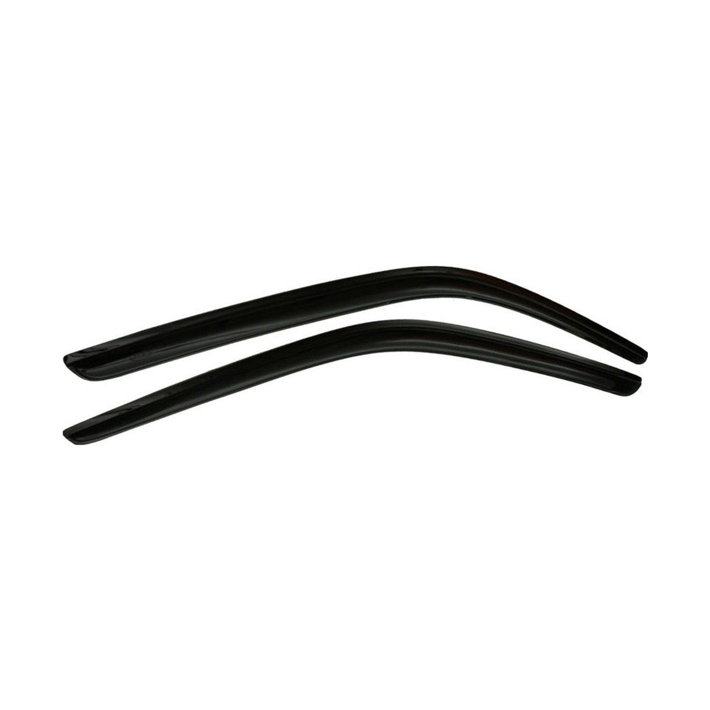 AVS AVS 15-18 Ford F-150 Standard Cab Ventvisor Outside Mount Window Deflectors 2pc - Smoke