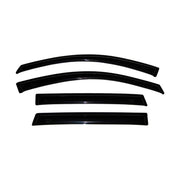 AVS AVS 09-14 Ford F-150 Supercrew Ventvisor Outside Mount Window Deflectors 4pc - Smoke