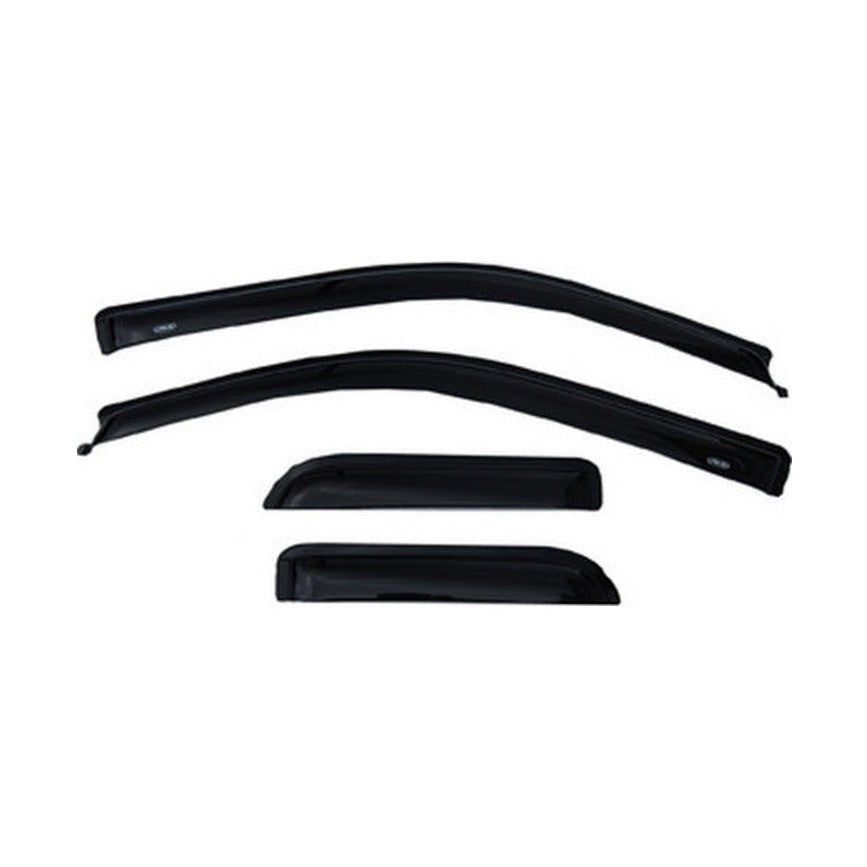 AVS AVS 04-14 Ford F-150 Supercab Ventvisor Outside Mount Window Deflectors 4pc - Smoke