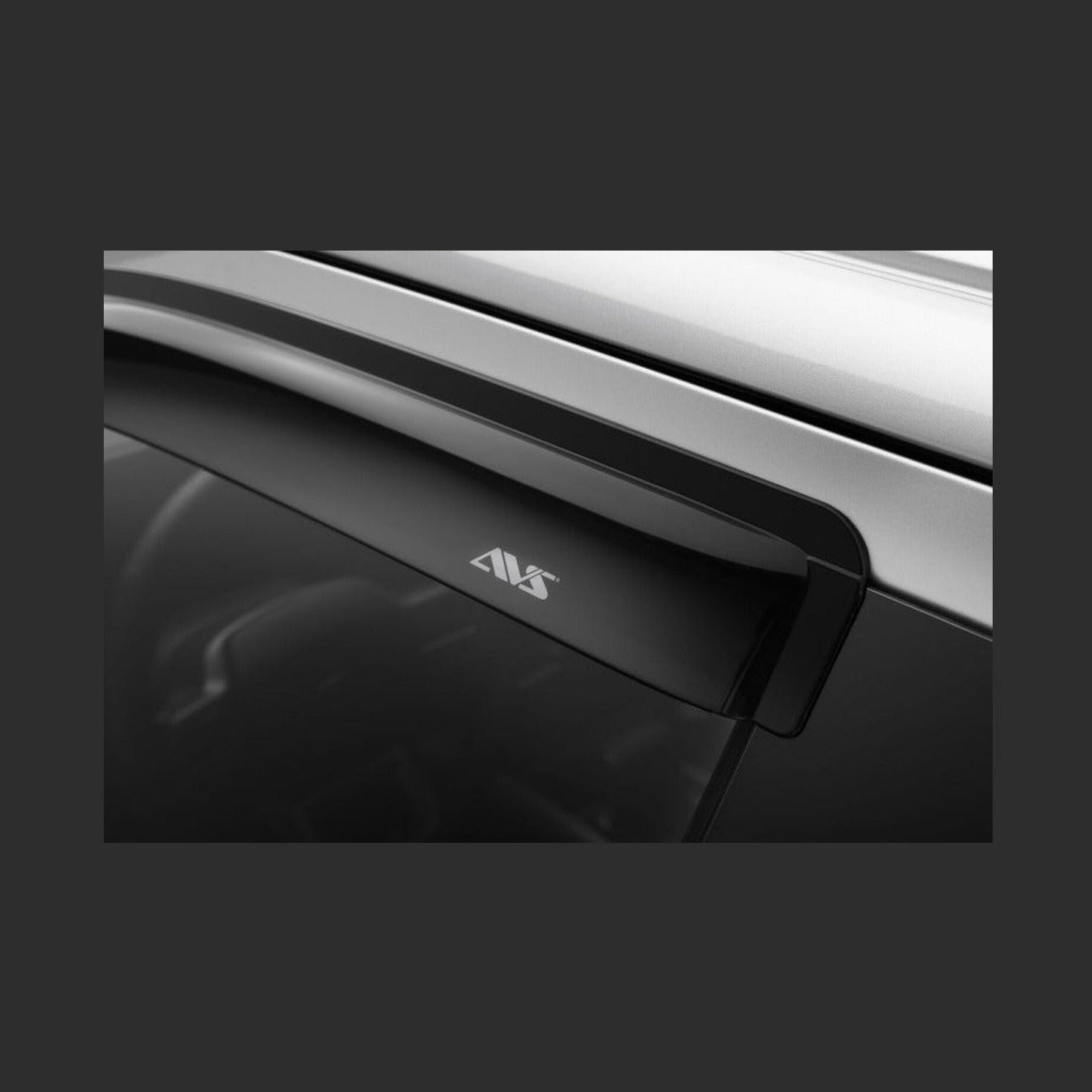 AVS AVS 15-18 Ford F-150 Supercrew Ventvisor Outside Mount Window Deflectors 4pc - Smoke