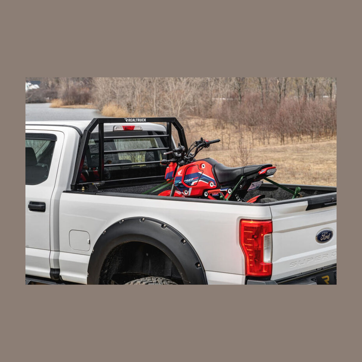 BackRack BackRack 08-23 Chevrolet Silverado 1500 / 04-23 Ford F-150 SRX Rack (Shortened) Frame Only Req. HW, installed