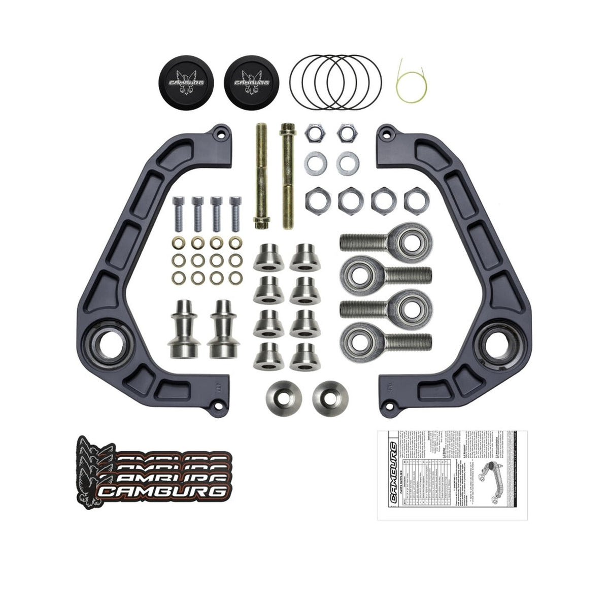 Camburg Camburg Ford F-150 2WD/4WD 21-23 KINETIK V2 Performance Billet Uniball Upper Arms