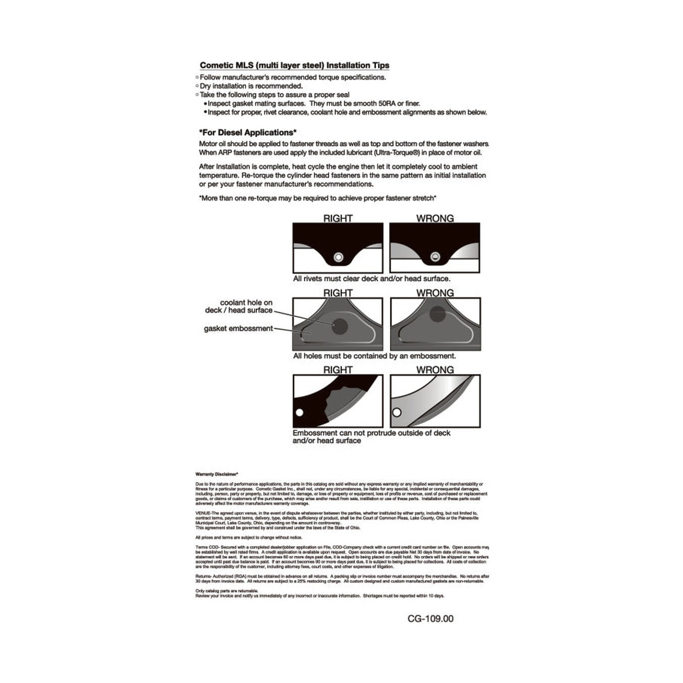 Installation Instructions