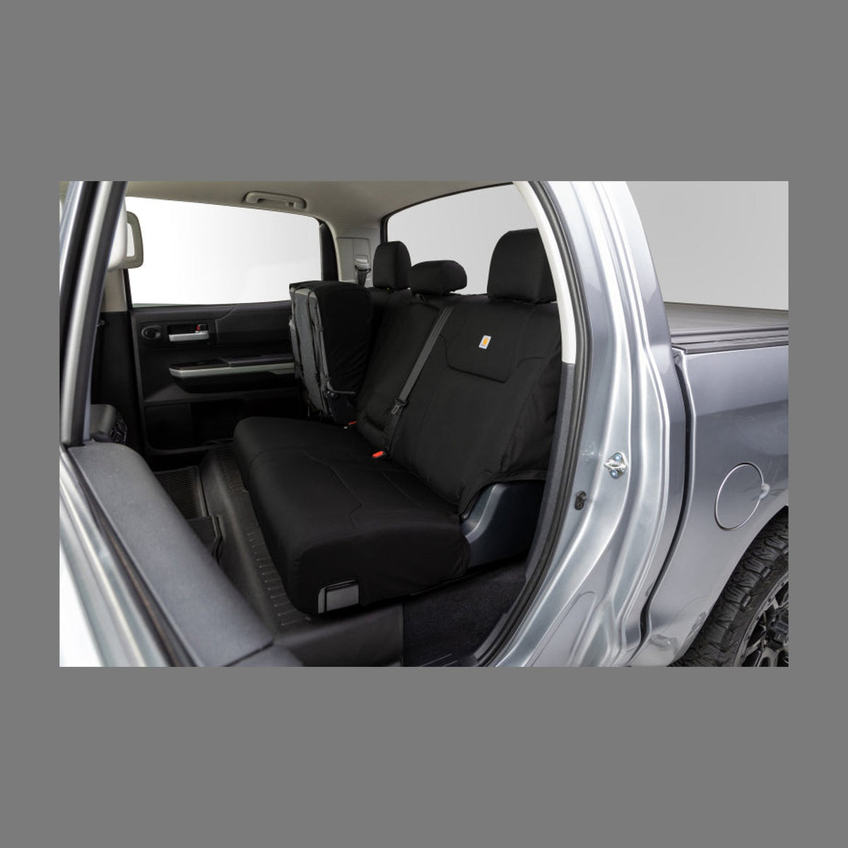 Covercraft Covercraft 21-24 Ford F150 Carhartt Super Dux PrecisionFit Custom Second Row Seat Covers - Black