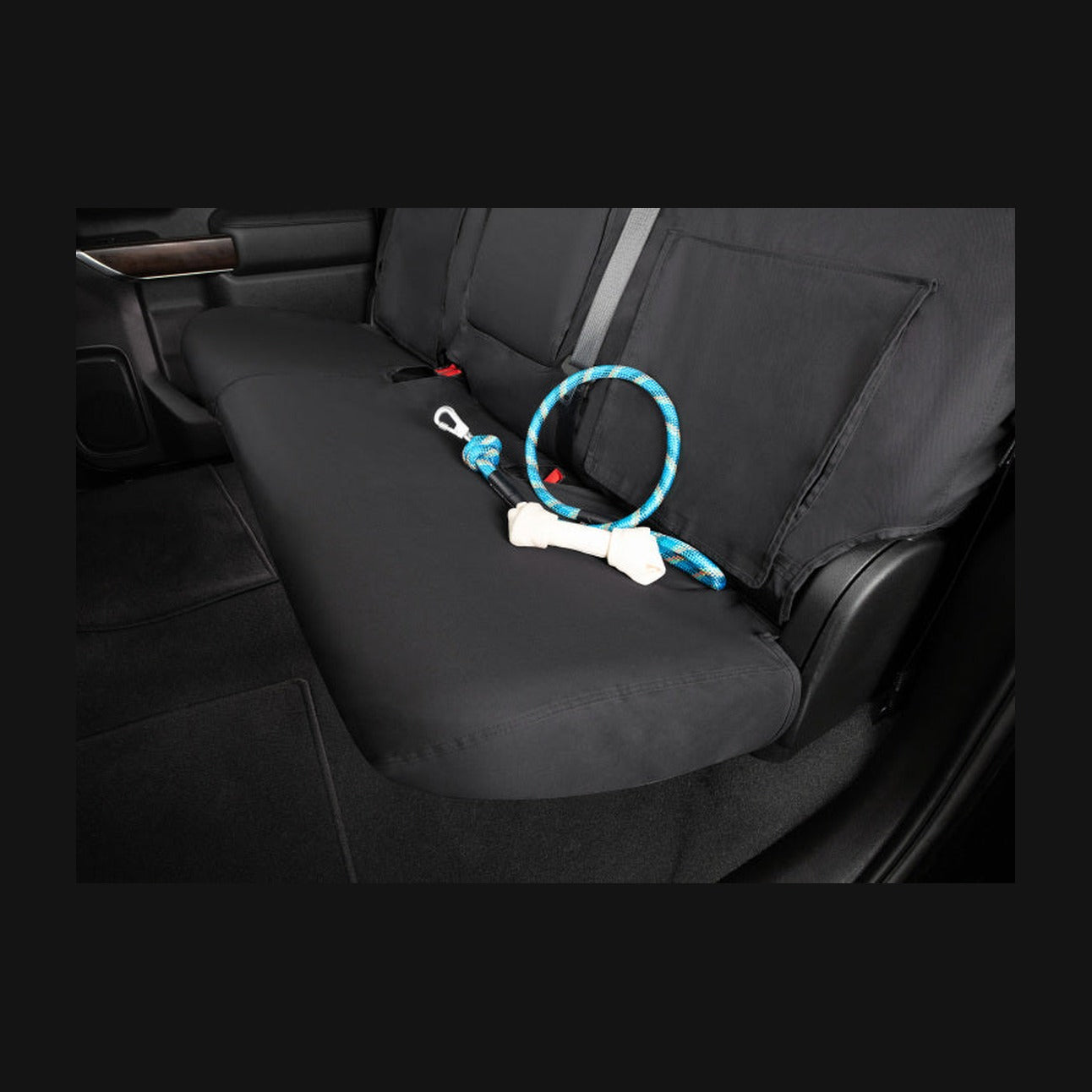 Covercraft Covercraft 21-24 Ford F-150 Polycotton SeatSaver Custom Front Row Seat Covers - Charcoal