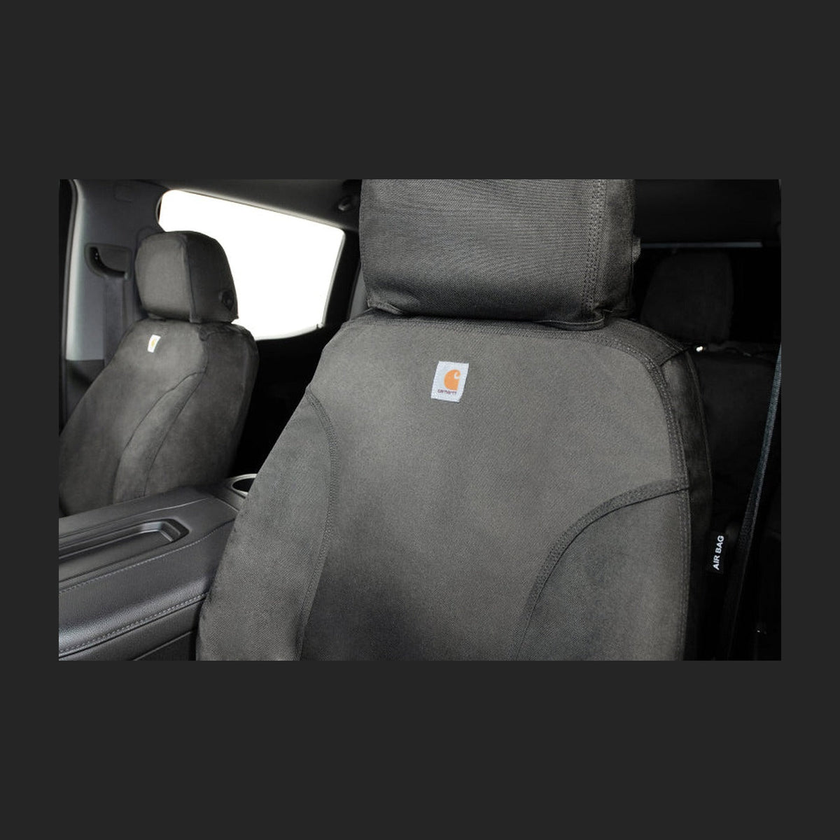 Covercraft Covercraft 19-25 Ford F250 F350 F450 Carhartt Super Dux SeatSaver Second Row Custom Seat Cvr-Gravel