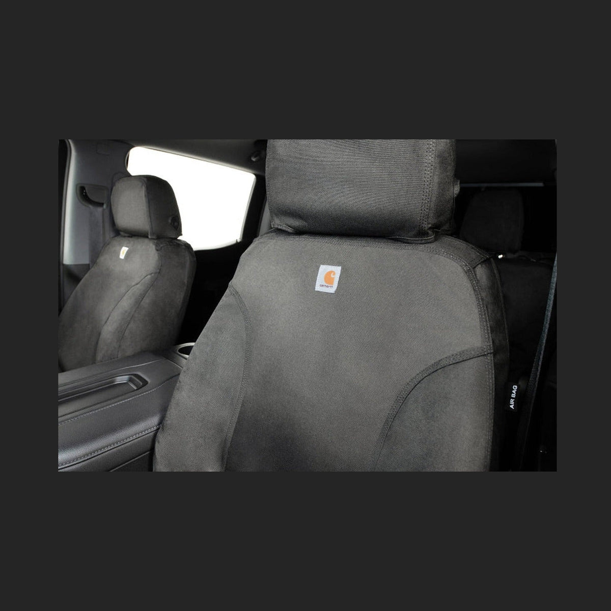 Covercraft Covercraft 19-25 Ford F250 F350 F450 Carhartt Super Dux SeatSaver Second Row Custom Seat Cvr-Gravel