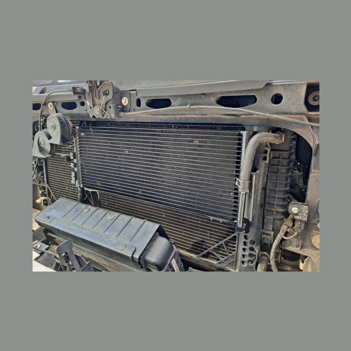 CSF CSF 09-14 Ford F-150 and Raptor Transmission Oil Cooler, installed