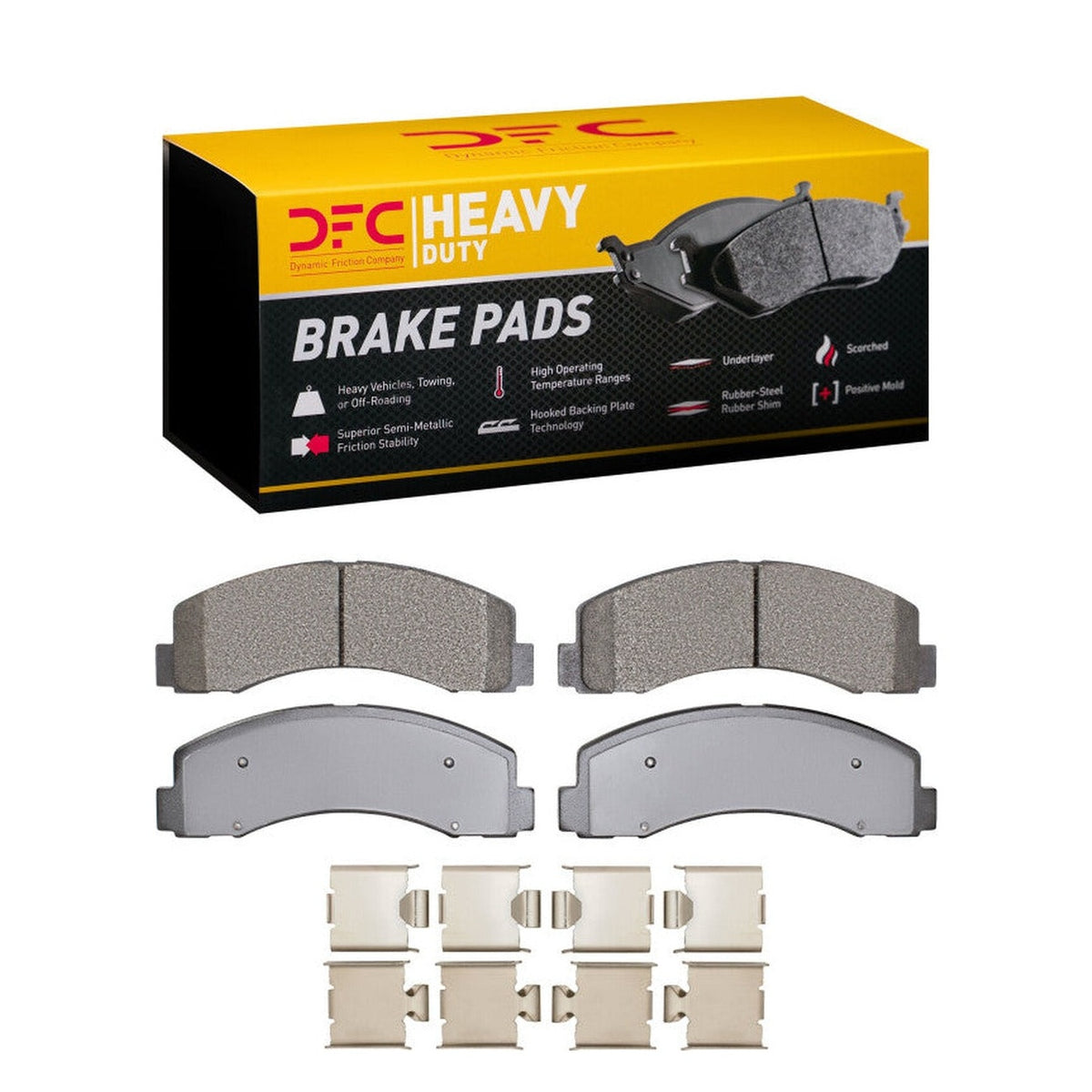 DFC DFC 10-21 Ford F-150 4WD Front Heavy Duty Pads and Hardware Kit