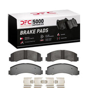 DFC DFC 10-21 Ford F-150 RWD Front 5000 Advanced Ceramic Brake Pads and Hardware Kit