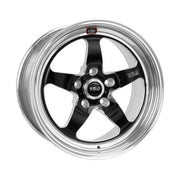 Weld Weld S71 18x9 / 5x4.5 BP / 6.1in. BS Black Wheel (High Pad) - Non-Beadlock
