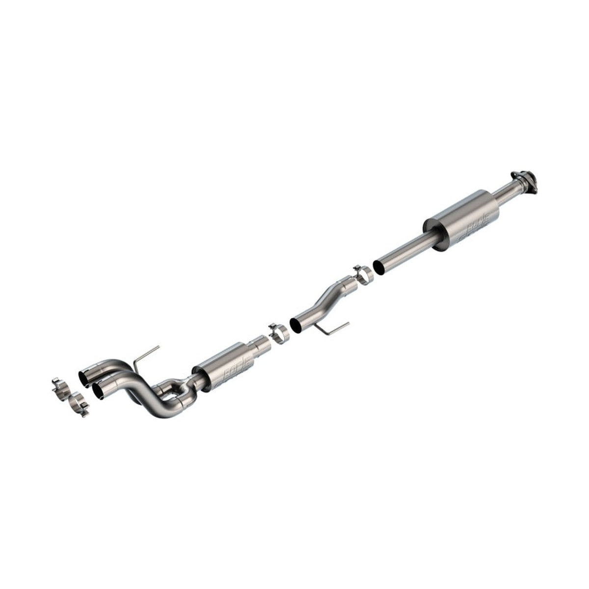Borla Borla 21-23 Ford Tremor 3.5L V6 AT 4WD 4DR CC SB 3in S-Type Mid-Section