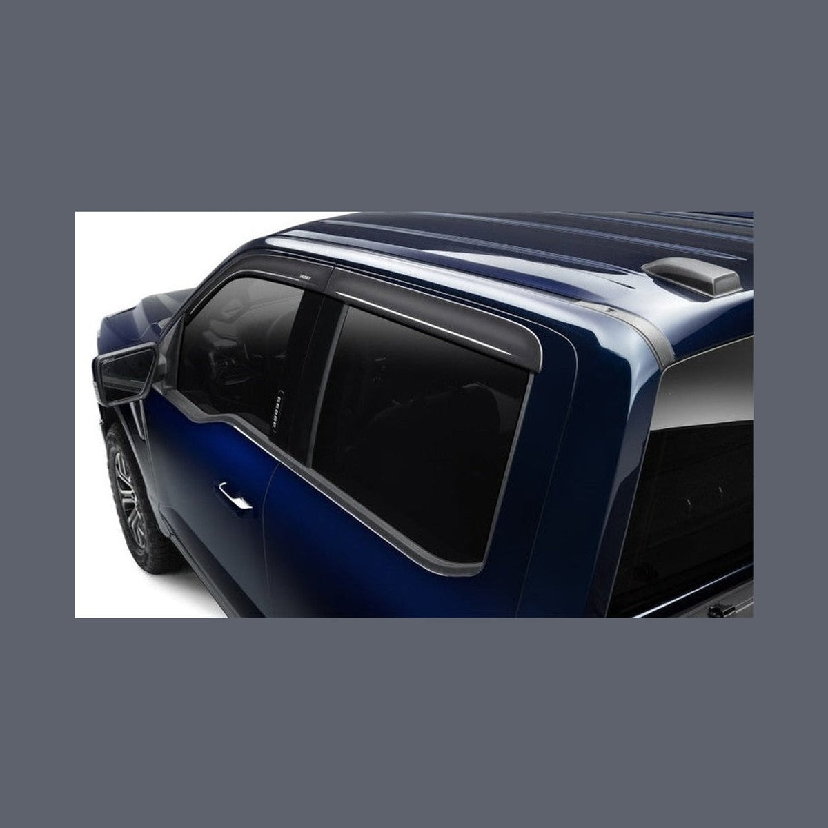 Husky Liners Husky Liners 09-14 Ford F-150 Supercrew Ventvisor Low Profile (4pc) - Smoke